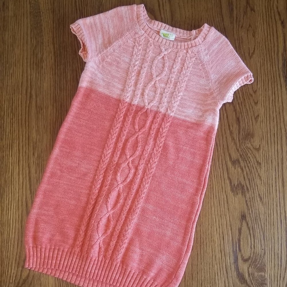 Girls Crazy 8 SS Sweater Dress - Size M (7-8)